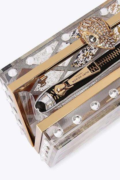 Kurt Geiger Crystal Clutch Box 3592965979