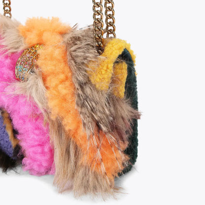 Kurt Geiger Mini Faux Fur Kensington Bag 5019699999
