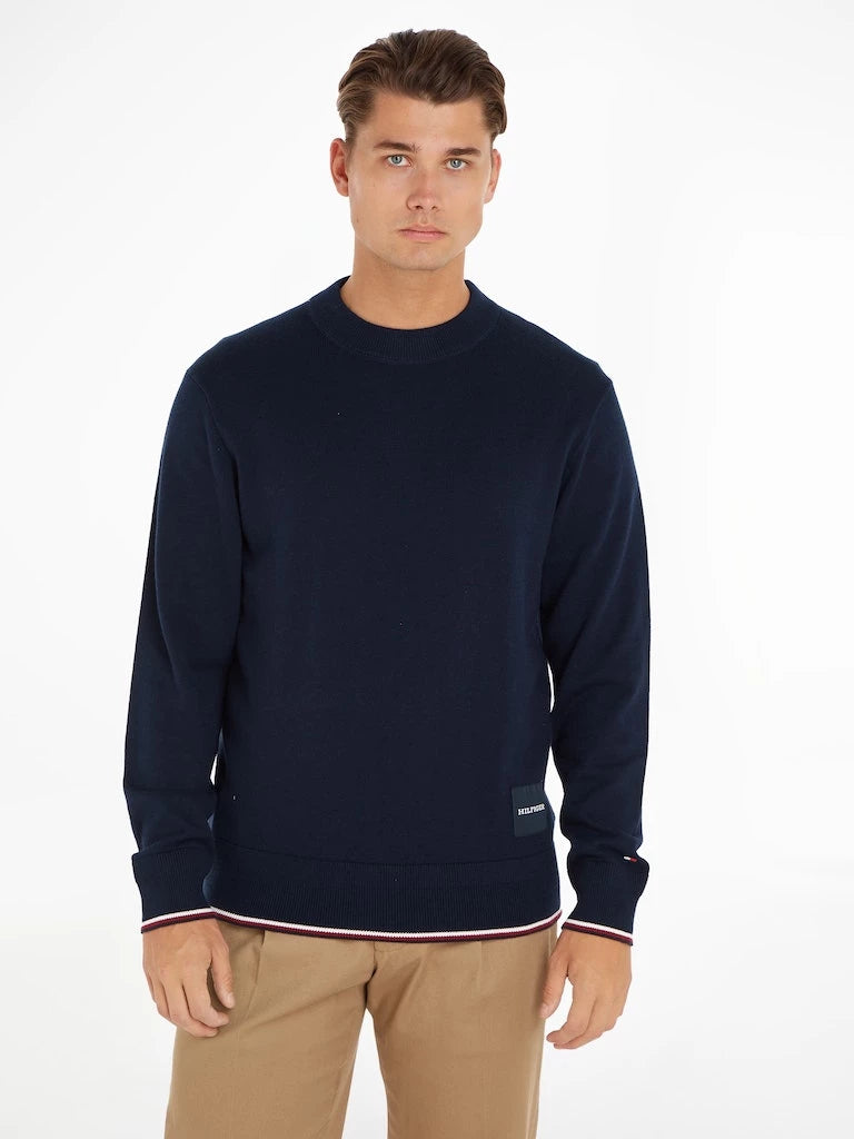 Tommy Hilfiger Monotype Crew Neck Μπλούζα MW0MW32037