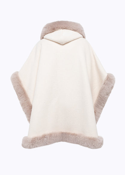 Blugirl Faux Fur Poncho PF4014