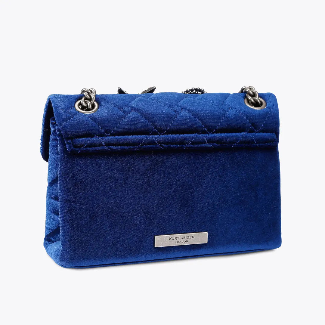 Kurt Geiger Mini Velvet Kensington Bag 5018780789