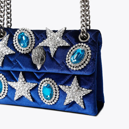 Kurt Geiger Mini Velvet Kensington Bag 5018780789