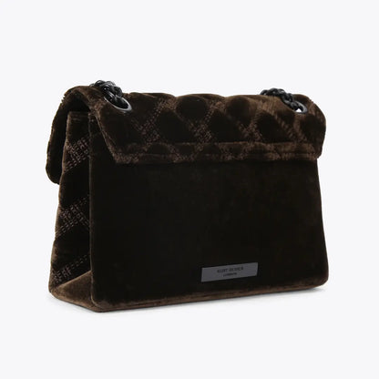 Kurt Geiger Mini Velvet Kensington Bag 5018331789