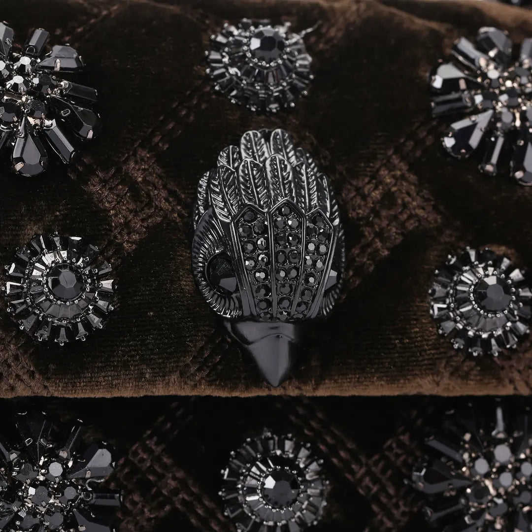 Kurt Geiger Mini Velvet Kensington Bag 5018331789