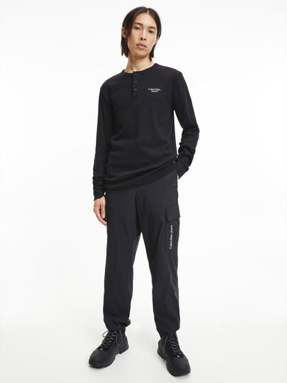 Calvin Klein Jeans Slim Long Sleeve Henley T-Shirt J30J321703