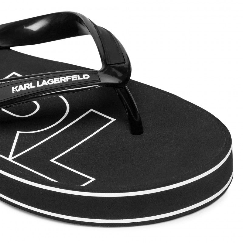 Karl Lagerfeld Logo thong Σαγιονάρες KL71010S