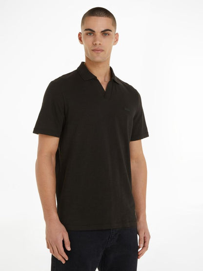 Calvin Klein Coton Linen Open Collar Polo T-Shirt K10K111335