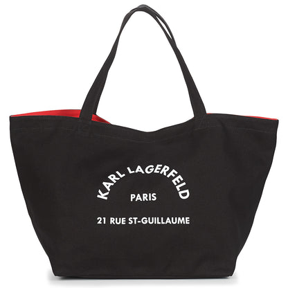 Karl Lagerfeld K/Rue St Guillaume Canvas Tote 201W3138