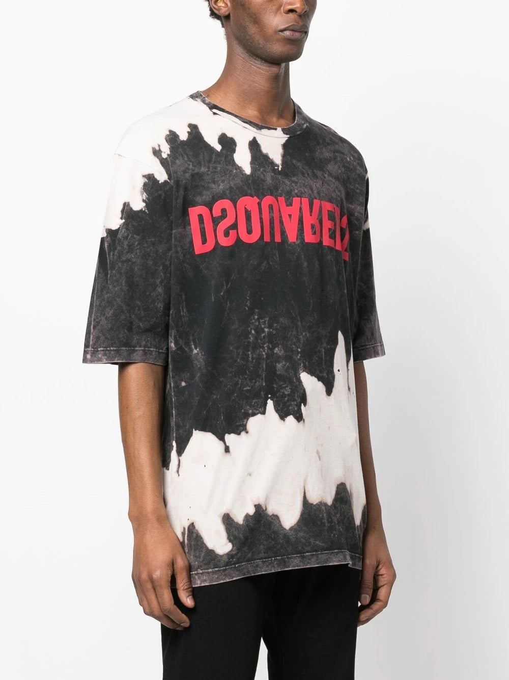 Dsquared2 Stone Tie & Dyed T-Shirt S74GD1110S21600