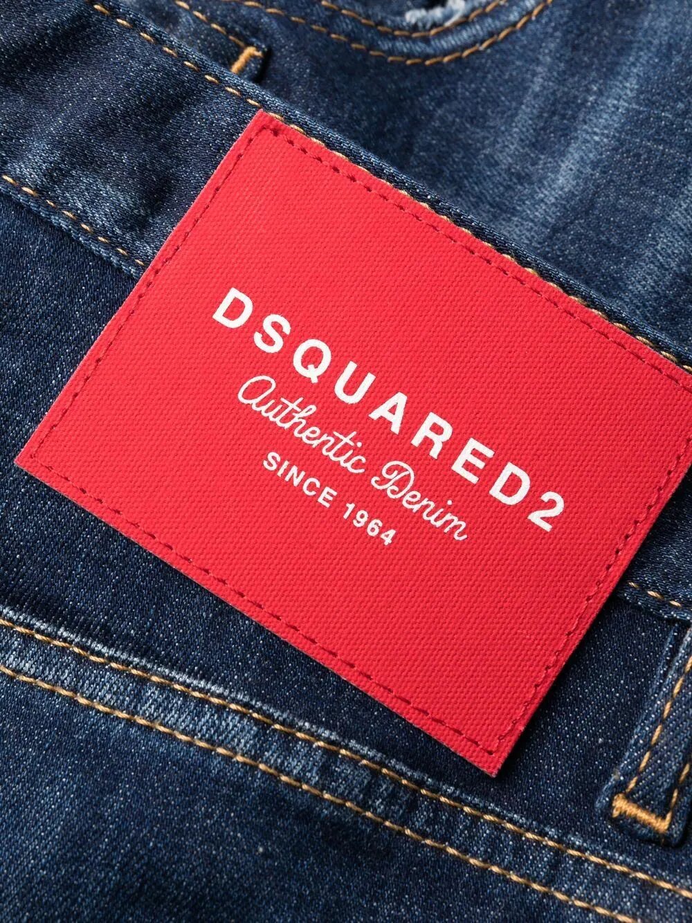 Dsquared2 Ripped Denim Sailor Jeans S71LB1163S30342