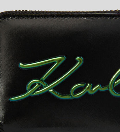 Karl Lagerfeld K/Signature Soft Small Zip Πορτοφόλι 226W3221
