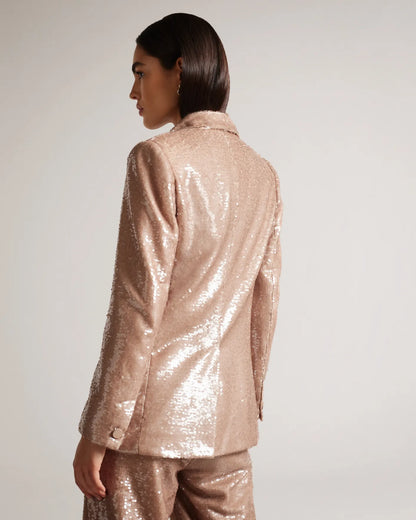 Ted Baker Millei Matte Sequin Relaxed Fit Σακάκι 264251