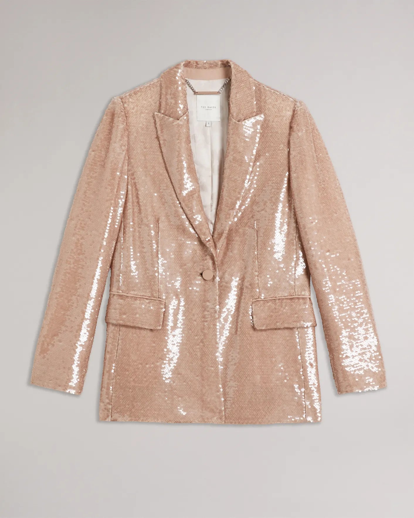 Ted Baker Millei Matte Sequin Relaxed Fit Σακάκι 264251