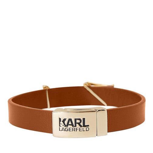 Karl Lagerfeld Signature Δερμάτινο Βραχιόλι 220W3943