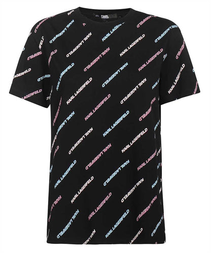 Karl Lagerfeld Future Logo T-shirt 225W1700
