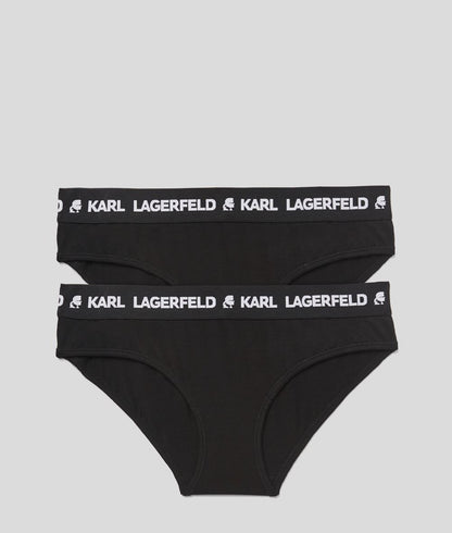Karl Lagerfeld Logo Hipster Εσώρουχα 2-PACK 211W2125