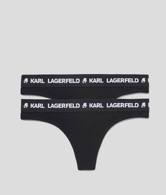 Karl Lagerfeld LOGO THONG 2-PACK