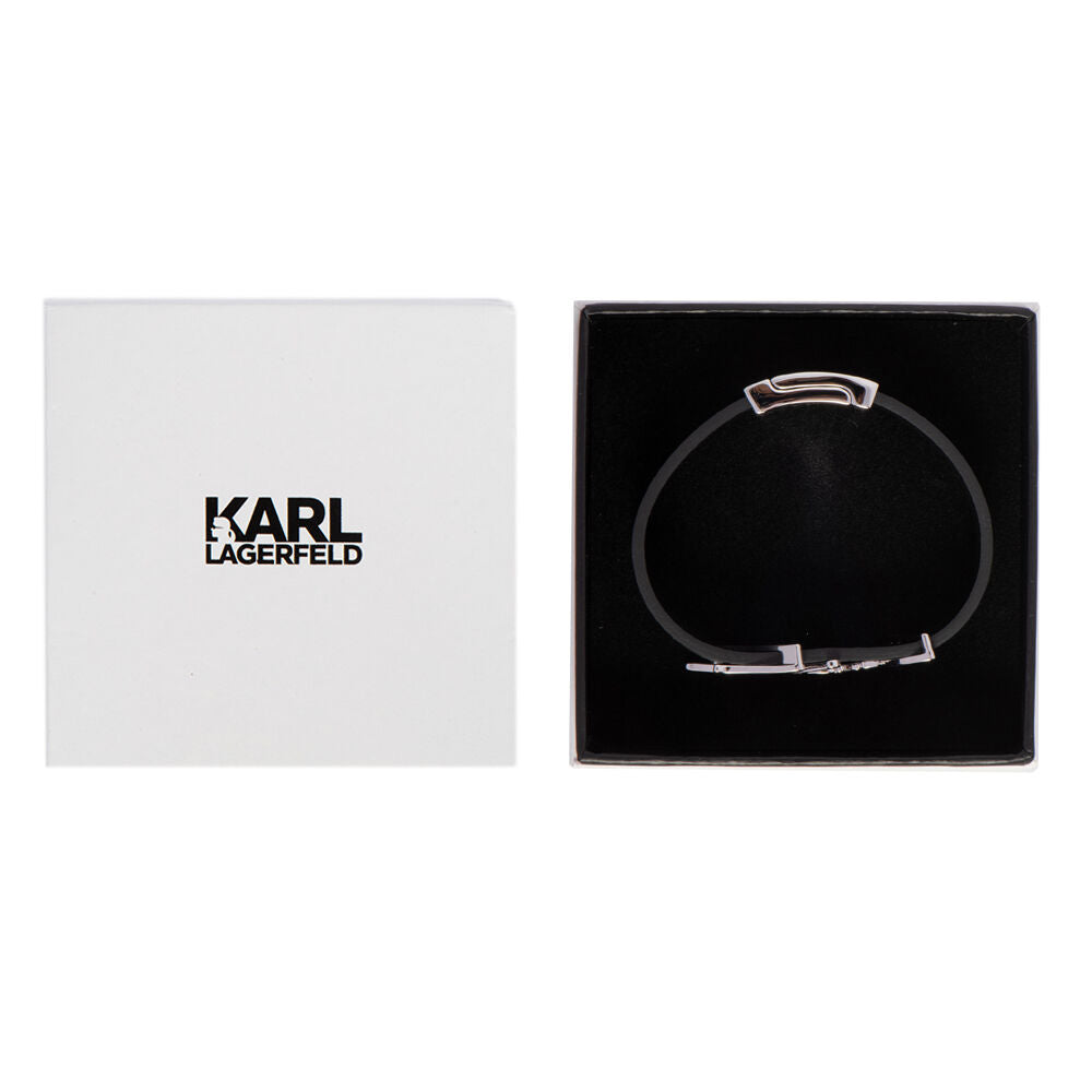 Karl Lagerfeld Signature Δερμάτινο Βραχιόλι 220W3943