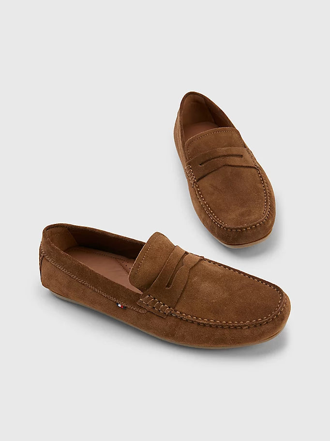 Tommy Hilfiger Casual Suede Slip-On Driving Μοκασίνια FM0FM04271