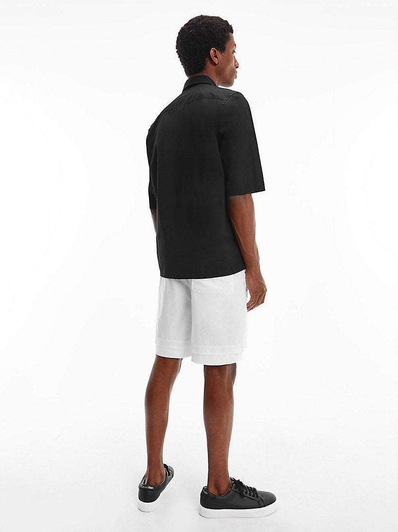Calvin Klein Stretch Poplin Short Sleeve K10K109440