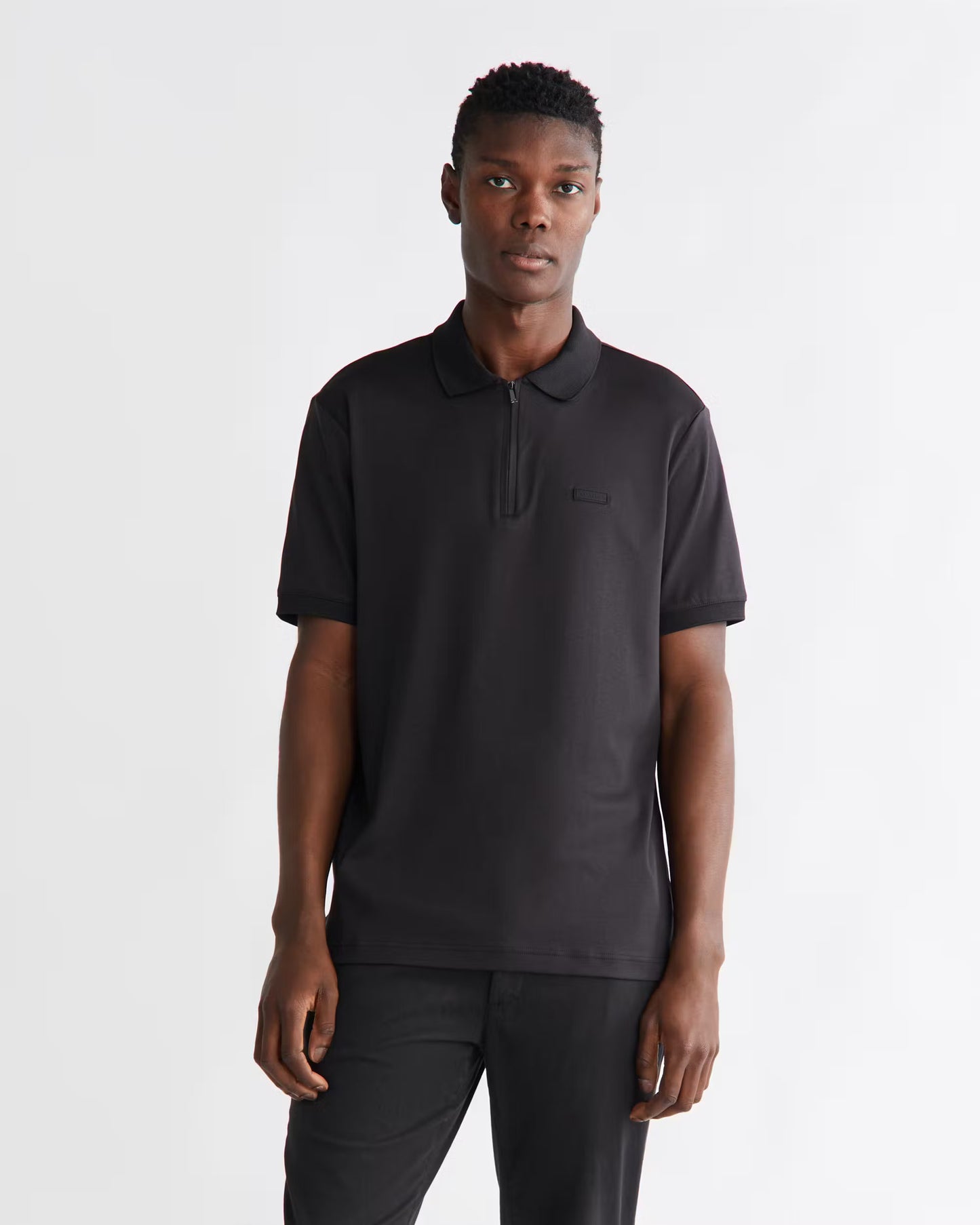 Calvin Klein Welt Zip Polo Πουκάμισο K10K111202