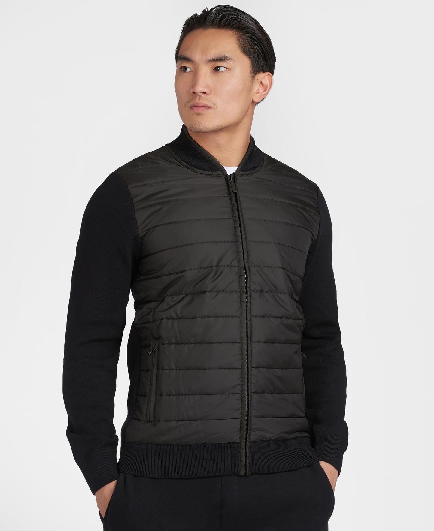 Barbour International Baffle Zip Through Μπουφάν MKN0937