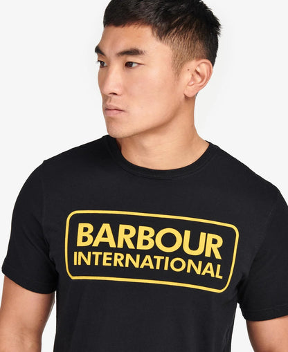 Barbour Intl Essential Large Logo T-Shirt MTS1180BK91