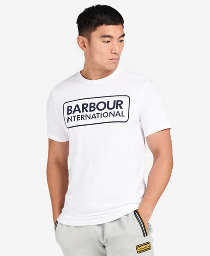 Barbour Intl Essential Large Logo T-Shirt MTS1180BK91