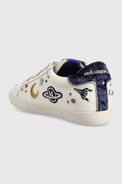 Karl Lagerfeld Galaxy Patch Lo lace Sneakers KL60118