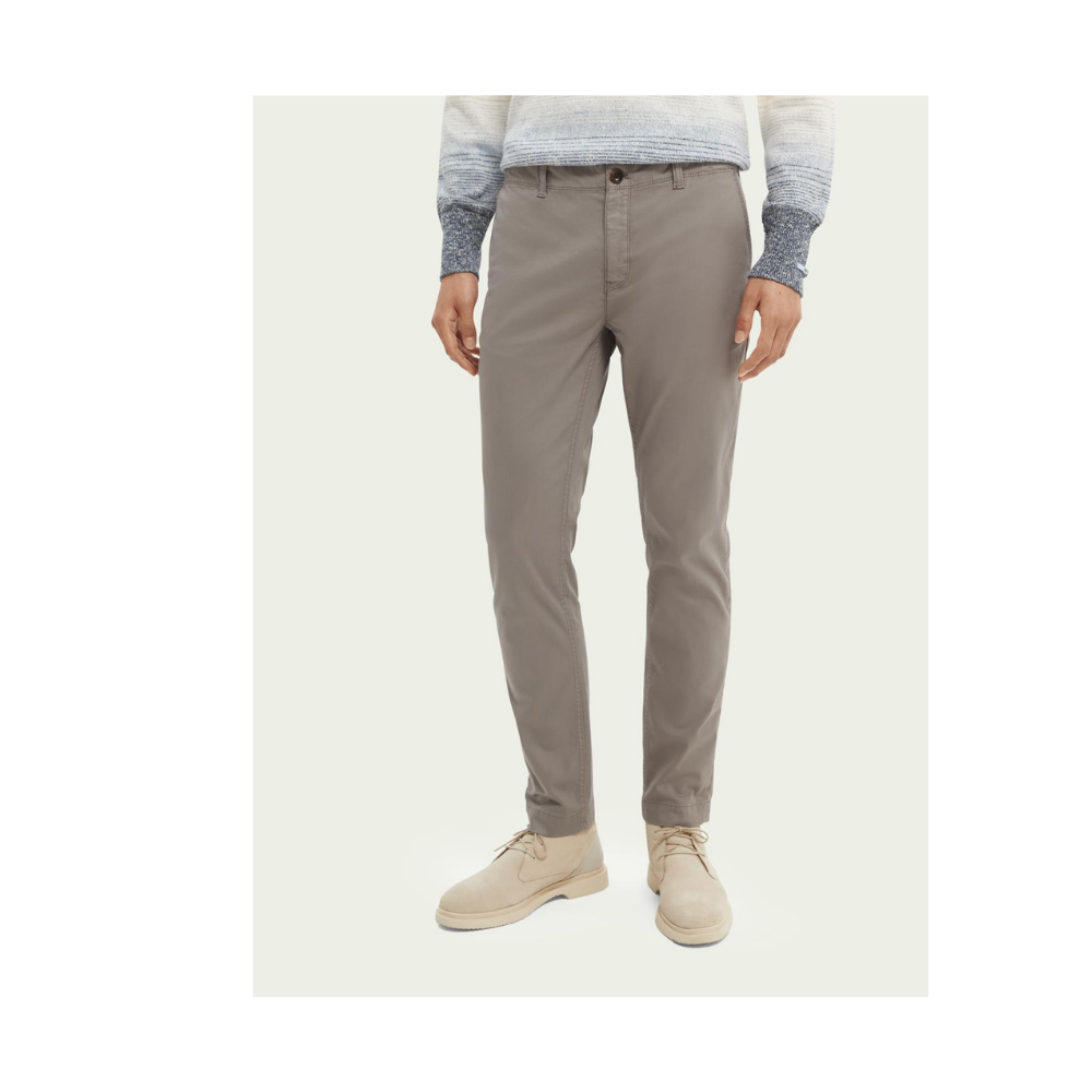 Scotch & Soda Mott super-slim-fit twill chino Παντελόνι 164592