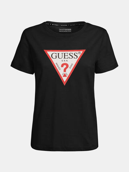 Guess T-shirt τριγωνικό Logo W1YI1BI3Z11