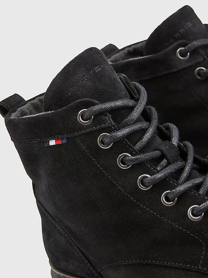 Tommy Hilfiger Cleated Suede Μπότες FM0FM04191
