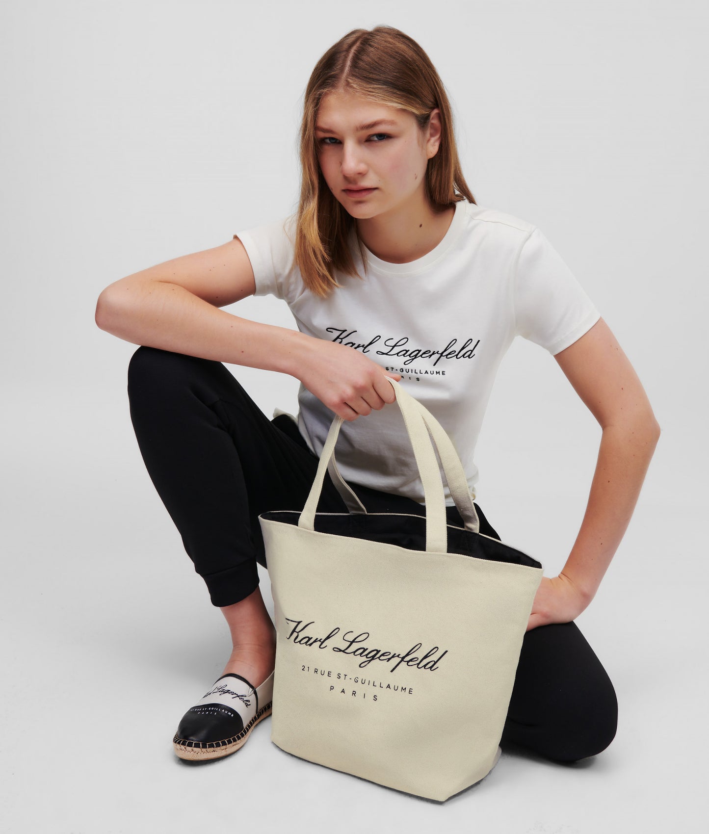 Karl Lagerfeld Reversible Tote Bag 231W3991