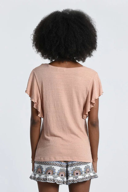 Molly Bracken Ladies Knitted Μπλουζάκι E1615BE