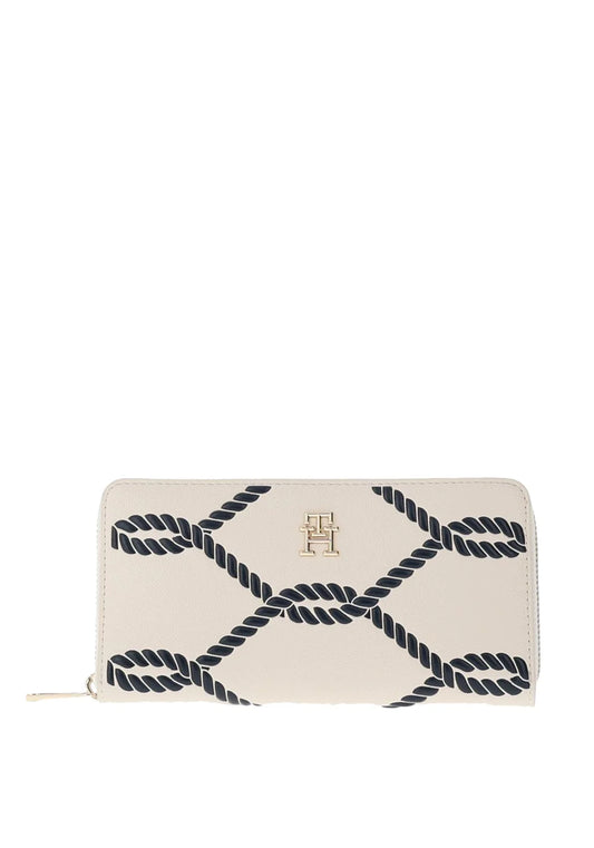 Tommy Hilfiger TH Timeless Large ZA Rope Πορτοφόλι AW0AW14741