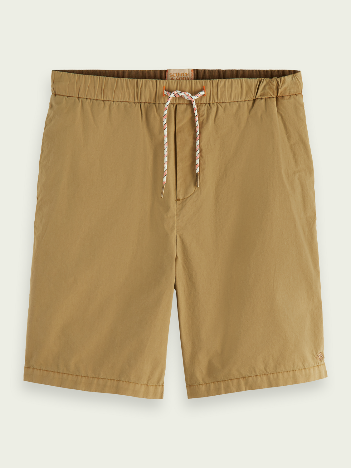 Scotch & Soda Garment-Dyed Organic Bermuda Shorts