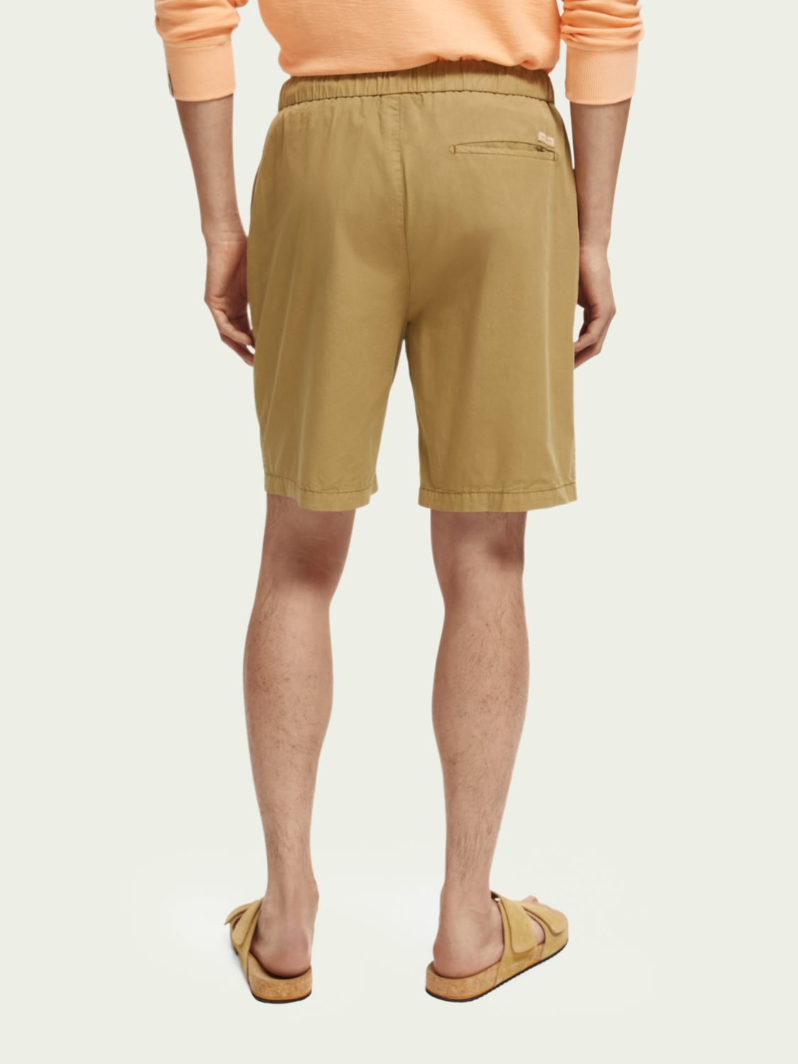 Scotch & Soda Garment-Dyed Organic Bermuda Shorts