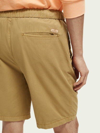 Scotch & Soda Garment-Dyed Organic Bermuda Shorts