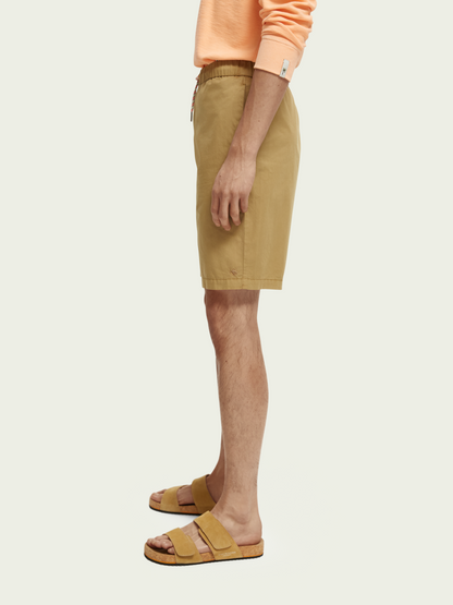Scotch & Soda Garment-Dyed Organic Bermuda Shorts