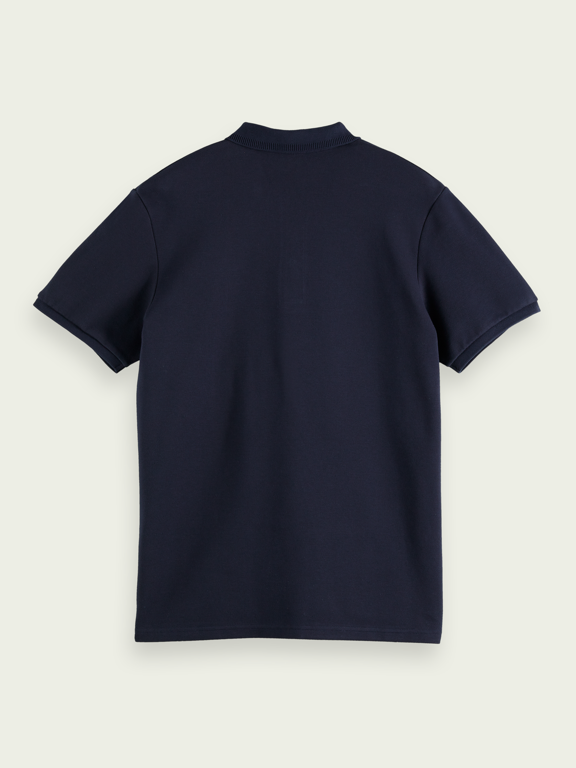 Scotch-Soda Cotton-blend Twill Polo Shirt 162461